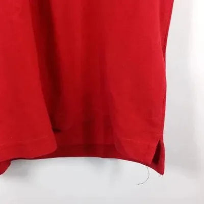 Polo Adidas Climalite Cotton Rouge – Taille S