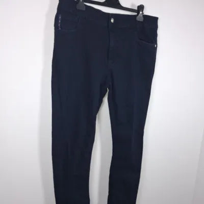 Jean Slim / Chino Terre de Marins Bleu Marine – Taille 46 – NEUF