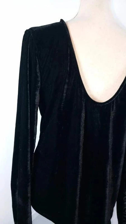 Body en Velours Noir Kiabi - Neuf - Taille 46/48