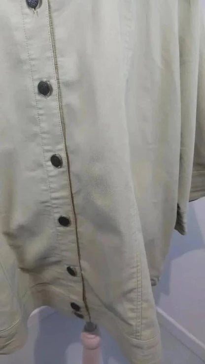 Chemise/Veste Oversize Vert Sauge/Kaki - Miss Lucci - T. 4/54