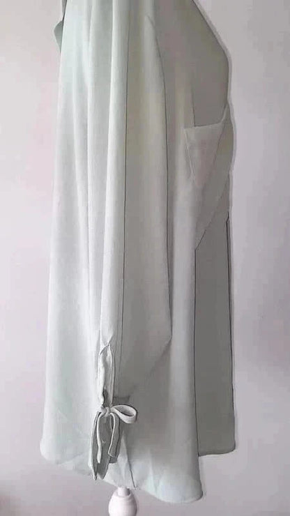 Chemise verte menthe de chez Kiabi