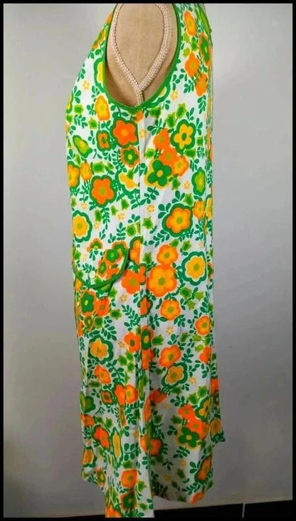 Magnifique robe Vintage des années 60-70 made in france taille 44