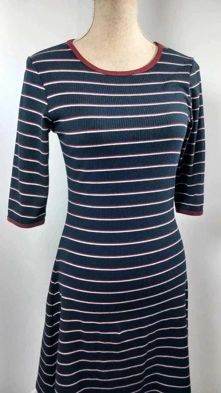 KIABI Blue and Red Sailor Dress – Size S