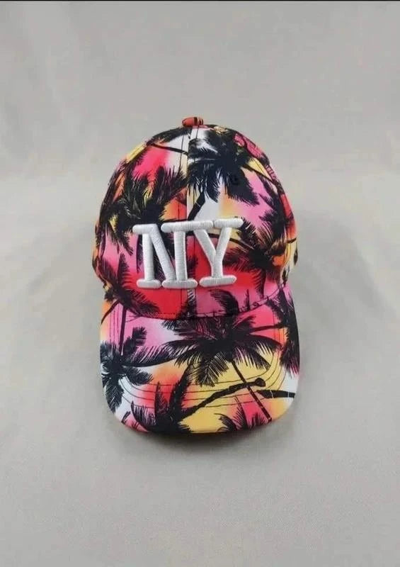 Casquette NY "Tropical Sunset" Style Californien