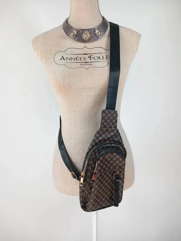Petit sac style banane multi poche