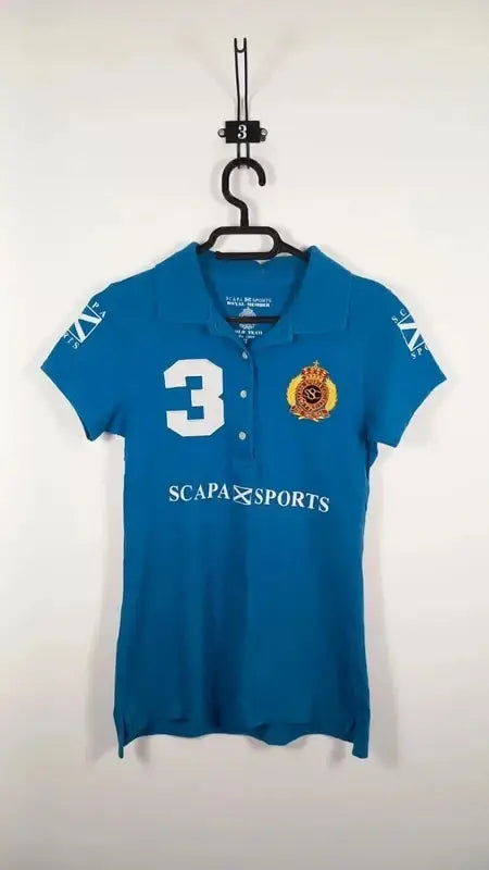 Polo Scapa Sport "Royal Member" Bleu Roi – Taille S – Très Bon État