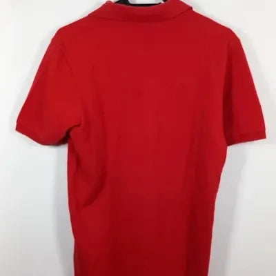 Polo Adidas Climalite Cotton Rouge – Taille S