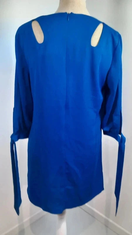 Longue Tunique/Robe courte NEUVE - T. 40 - Mademoiselle R (La Redoute) - Bleu Ro