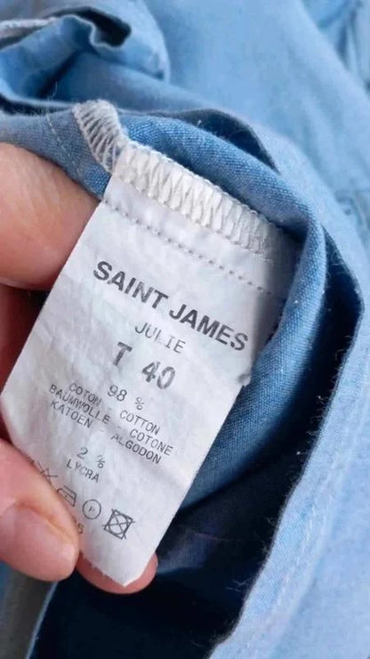 Veste Saint James Chic Marin & Élégance Française taille 40