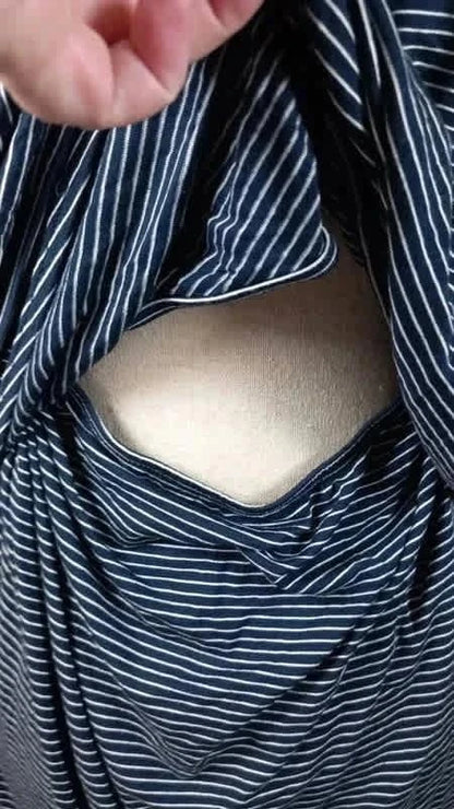 Belle robe marinière sexy spécial allaitement marque Kiabi taille XXL 50/52