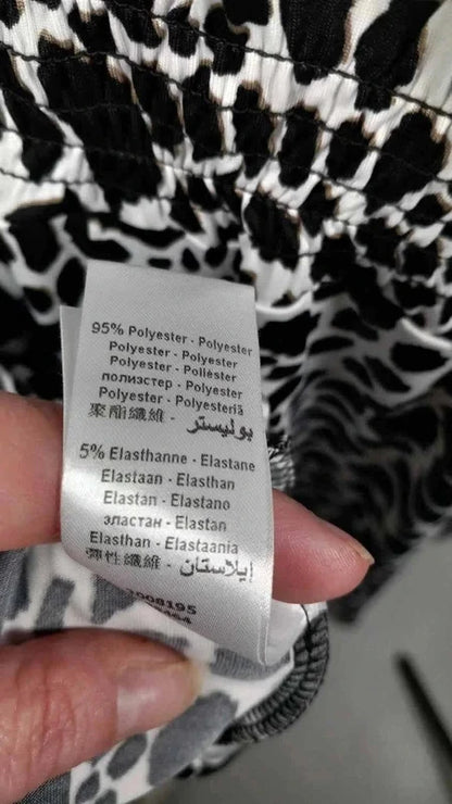 Robe Fluide Imprimé Animalier - DAXON - Taille 52/54/56