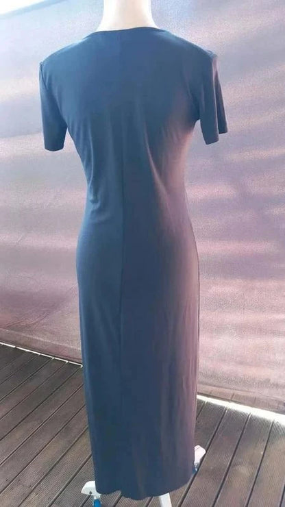 Robe Longue Grise Women Collection – Silhouette Élancée taille 34/36