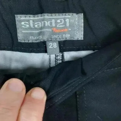 Pantalon Technique STAND 21 Porsche Motorsport Noir Neuf Taille 28