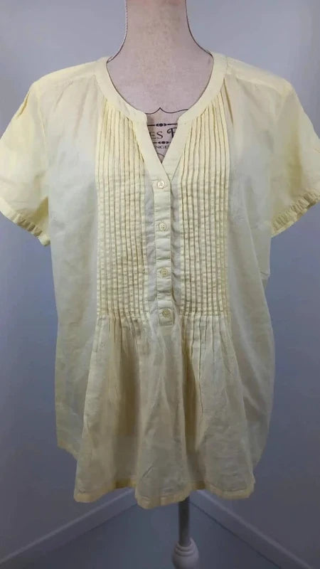 Tunique Scottage Jaune 100% Coton - Taille 6 (XXL/48)
