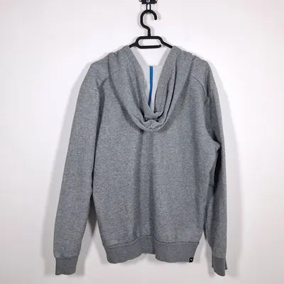 Sweat Zippé Capuche PUMA Camouflage Bleu – Style Streetwear Sport – Gris Chiné – Taille M