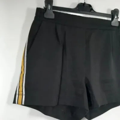 Black Sporty-Chic Jennyfer Shorts - Size S - Perfect Condition