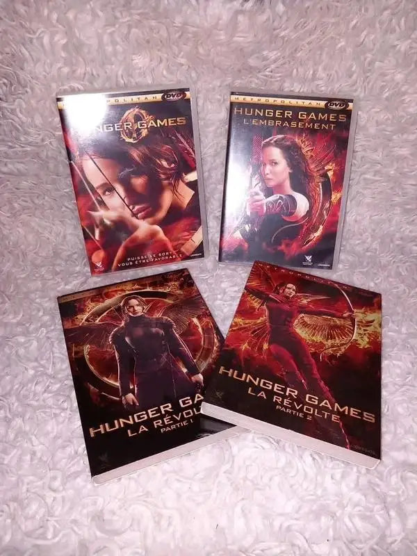 Coffret DVD – Intégrale Hunger Games – 4 Films – Saga Complète