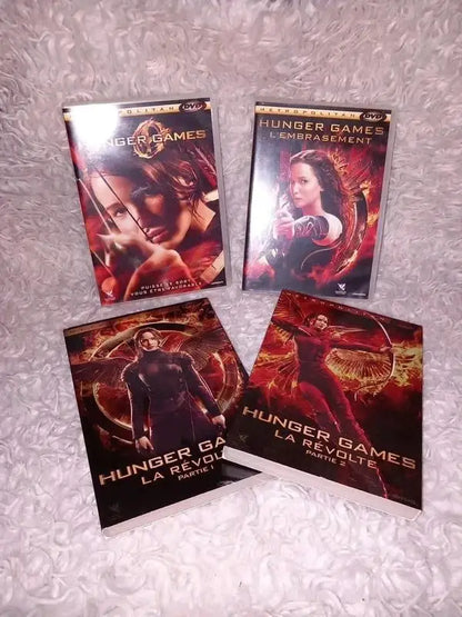 Coffret DVD – Intégrale Hunger Games – 4 Films – Saga Complète