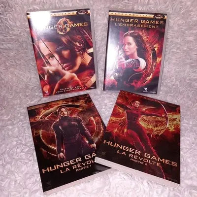 Coffret DVD – Intégrale Hunger Games – 4 Films – Saga Complète