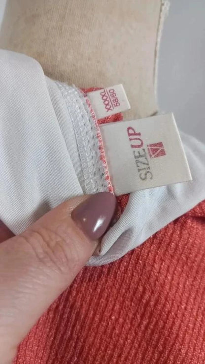 Pull chemise 2-en-1 Size Up - NEUF (sans étiquette) - T. 58/60