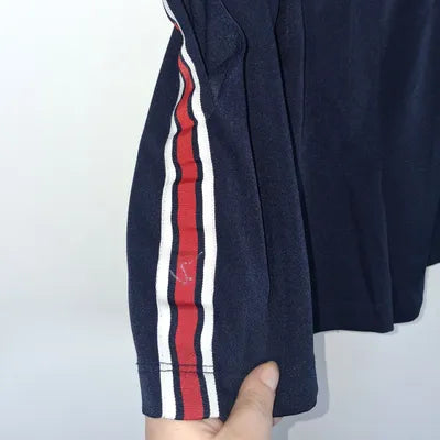 Short de Sport / Casual Jennyfer Bleu Marine à Bandes – Taille M (38)