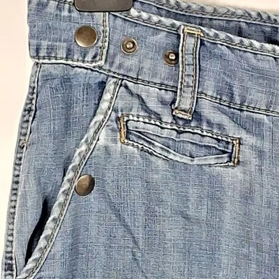 MIM Fluid Lightweight Denim Cargo Pants – Y2K / Streetwear Style – Size 34
