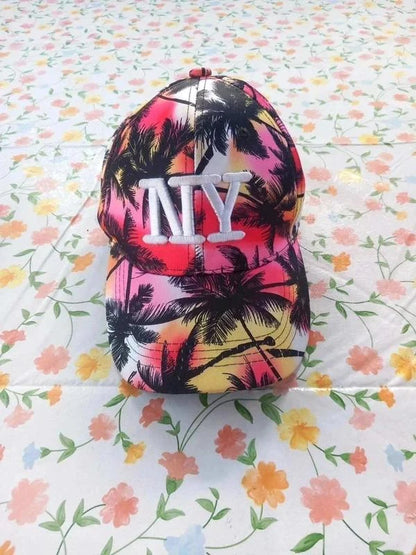 Casquette NY "Tropical Sunset" Style Californien