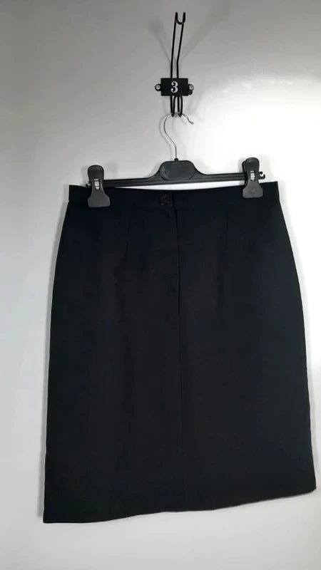 Jupe Crayon Noire Chic - Taille 38 - Neuve - Coupe Droite Business & Élégante