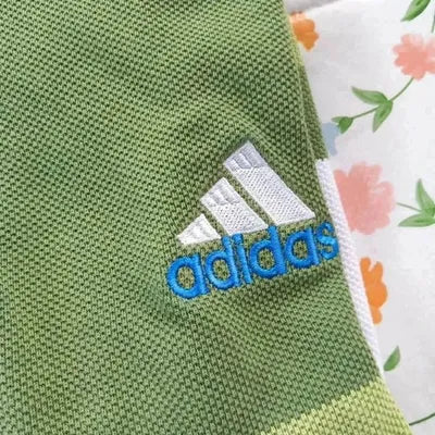 Polo Adidas Vintage – Vert Prairie – Taille 5 (L/XL)