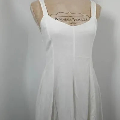 100% Cotton White Nile Dress – Bohemian Chic & Lightweight – NEW – Size 2