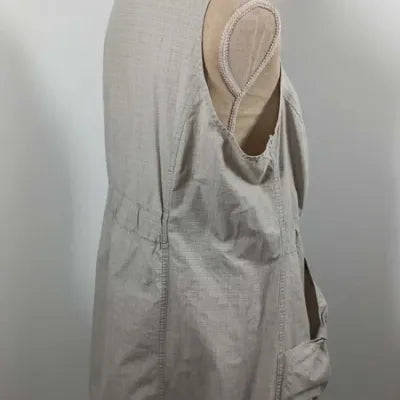 Robe Saharienne M&S - Taille L (40/42) - Beige Sable - Style Cargo/Militaire