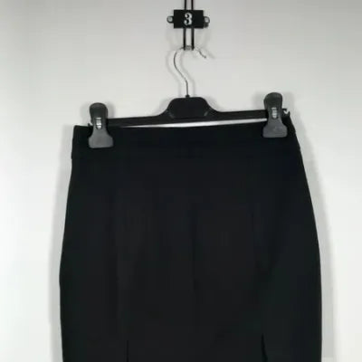Mini Jupe Noir Zara - Taille 34 (XS) - Neuve - Détails Zips & Fentes