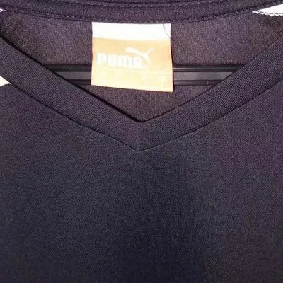 Maillot de Sport PUMA Noir & Blanc Édition "Avenir Coulongois" Taille L