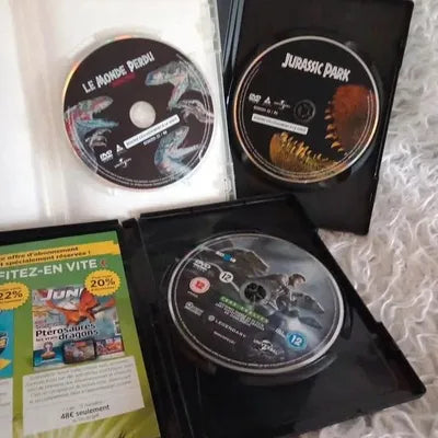DVD Box Set – Jurassic Park Trilogy + Jurassic World The Lost World – Collector's Edition
